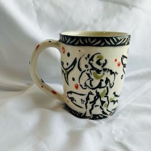 Handmade Shark and Deep Sea Diver Mug